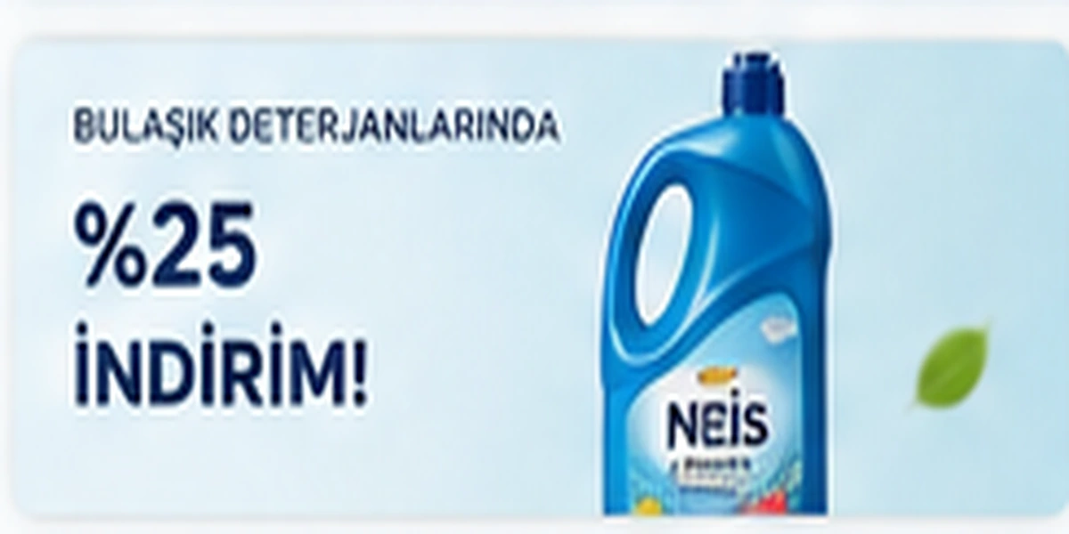 Bulaşık ürünleri kampanyası