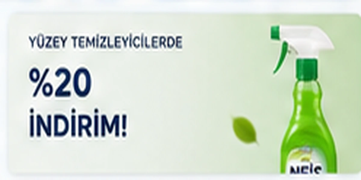 Yüzey temizliği kampanyası
